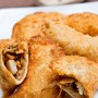 Smażone pierogi z mięsem