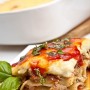 Lazania z pieczarkami