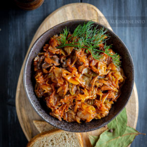 Bigos wegetariański